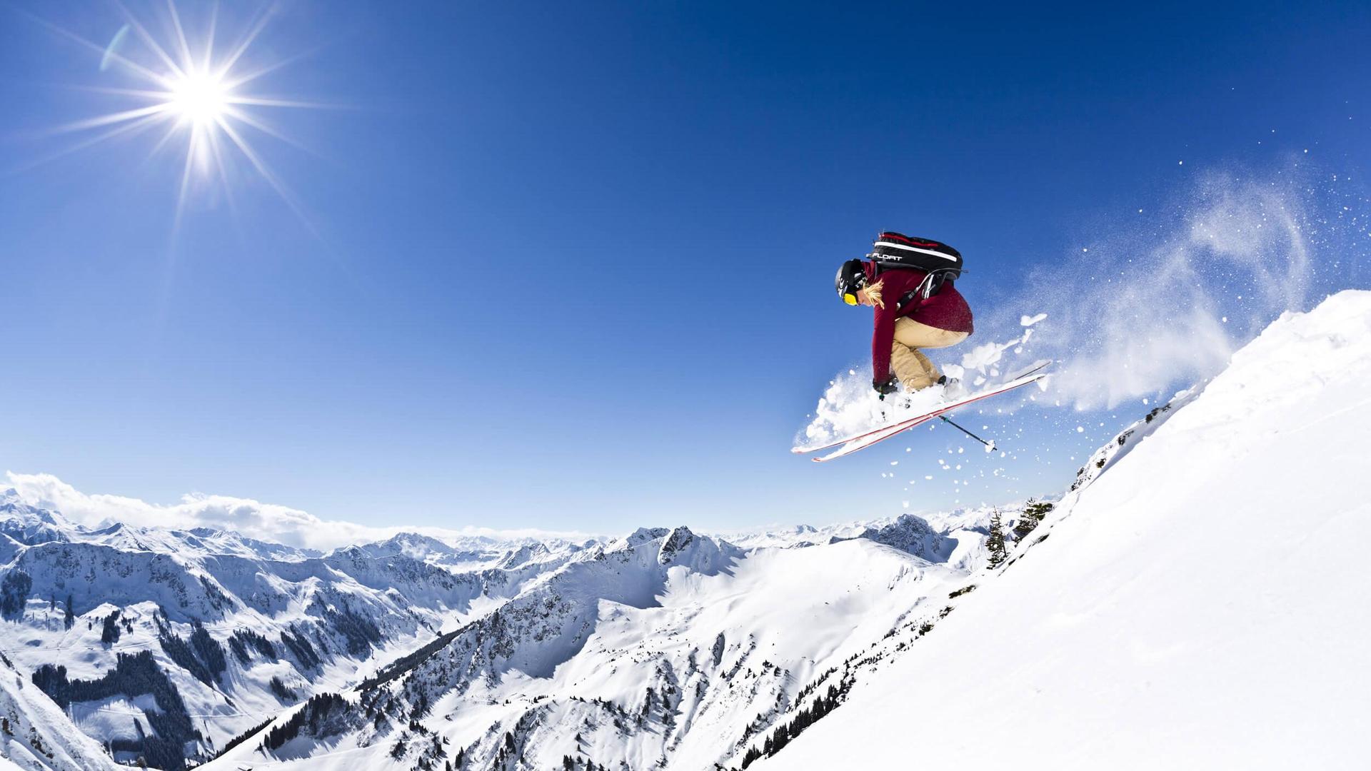 Snowboarder finden in Saalbach Hinterglemm ein wahres Paradies für ihren Winterurlaub!